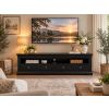 Toulouse Black Painted Grande 1.8m Large TV Unit with 4 Drawers - £60 Off Autumn Sale - 2 Toulouse Black Painted Grande 1.8m Large TV Unit with 4 Drawers - £60 Off Autumn Sale - 2