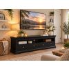 Toulouse Black Painted Grande 1.8m Large TV Unit with 4 Drawers - £60 Off Autumn Sale - 3 Toulouse Black Painted Grande 1.8m Large TV Unit with 4 Drawers - £60 Off Autumn Sale - 3