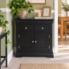 Toulouse 80cm Black Painted Small Assembled Sideboard - £40 Off Autumn Sale - 3 Toulouse 80cm Black Painted Small Assembled Sideboard - £40 Off Autumn Sale - 3