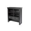 Toulouse 100cm Black Painted Hutch Unit for combining with sideboard - 2 Toulouse 100cm Black Painted Hutch Unit for combining with sideboard - 2