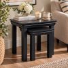 Toulouse Black Painted Assembled Nest Of Two Tables - 20% Off Discount Code FLASH - 2 Toulouse Black Painted Assembled Nest Of Two Tables - 20% Off Discount Code FLASH - 2