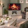 Toulouse Large Grey Painted TV Unit 2 Doors and Shelf Assembled - £40 Off Autumn Sale - 4 Toulouse Large Grey Painted TV Unit 2 Doors and Shelf Assembled - £40 Off Autumn Sale - 4