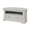Toulouse Grey Painted Fully Assembled Corner TV Unit with Drawer - £50 OFF SUMMER SALE - 5 Toulouse Grey Painted Fully Assembled Corner TV Unit with Drawer - £50 OFF SUMMER SALE - 5