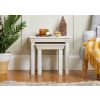 Toulouse Grey Painted Assembled Nest Of 2 Tables - SUMMER SALE - 3 Toulouse Grey Painted Assembled Nest Of 2 Tables - SUMMER SALE - 3