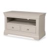 Toulouse Grey Painted Fully Assembled TV Unit 2 Drawers - £80 Off Autumn Sale - 6 Toulouse Grey Painted Fully Assembled TV Unit 2 Drawers - £80 Off Autumn Sale - 6