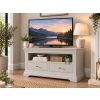 Toulouse Grey Painted Fully Assembled TV Unit 2 Drawers - £80 Off Autumn Sale - 4 Toulouse Grey Painted Fully Assembled TV Unit 2 Drawers - £80 Off Autumn Sale - 4
