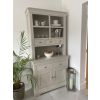 Toulouse Grey Painted 100cm Buffet and Hutch Dresser Display Unit - SUMMER SALE - 3 Toulouse Grey Painted 100cm Buffet and Hutch Dresser Display Unit - SUMMER SALE - 3