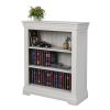 Toulouse Low Small Grey Painted Fully Assembled Bookcase - 20% Off Discount Code FLASH - 10