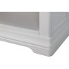 Toulouse Low Small Grey Painted Fully Assembled Bookcase - 20% Off Discount Code FLASH - 13