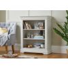 Toulouse Low Small Grey Painted Fully Assembled Bookcase - 20% Off Discount Code FLASH - 3