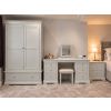 Toulouse Double Pedestal Grey Painted Large Dressing Table / Desk - Fully Assembled - 10% OFF AUTUMN SALE - 4 Toulouse Double Pedestal Grey Painted Large Dressing Table / Desk - Fully Assembled - 10% OFF AUTUMN SALE - 4