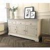 Toulouse Grey Painted 160cm Large Assembled Sideboard - 20% Off Discount Code FLASH - 2 Toulouse Grey Painted 160cm Large Assembled Sideboard - 20% Off Discount Code FLASH - 2