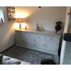 Toulouse Grey Painted 200cm Large Fully Assembled Sideboard - 20% Off Discount Code FLASH - 10