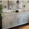 Toulouse Grey Painted 200cm Large Fully Assembled Sideboard - 20% Off Discount Code FLASH - 7