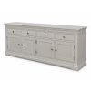 Toulouse 200cm Grey Painted Large Sideboard - Fully Assembled - £100 OFF AUTUMN SALE - 8