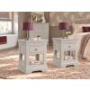 Pair of Toulouse Grey 1 Drawer Assembled Bedside Tables - 20% Off Discount Code FLASH - 3 Pair of Toulouse Grey 1 Drawer Assembled Bedside Tables - 20% Off Discount Code FLASH - 3