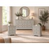 Toulouse Grey Painted 3 Piece Bedroom Furniture Set - Large Chest & 2 Bedside Tables - 20% Off Discount Code FLASH - 2 Toulouse Grey Painted 3 Piece Bedroom Furniture Set - Large Chest & 2 Bedside Tables - 20% Off Discount Code FLASH - 2