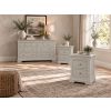 Toulouse Grey Painted 3 Piece Bedroom Furniture Set - Large Chest & 2 Bedside Tables - 20% Off Discount Code FLASH - 3 Toulouse Grey Painted 3 Piece Bedroom Furniture Set - Large Chest & 2 Bedside Tables - 20% Off Discount Code FLASH - 3