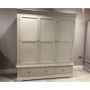 Toulouse Grey Painted Triple Wardrobe with Drawers - 20% Off Discount Code FLASH - 4 Toulouse Grey Painted Triple Wardrobe with Drawers - 20% Off Discount Code FLASH - 4