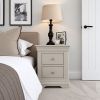 Toulouse Grey Painted 2 Drawer Large Assembled Bedside Table - £40 OFF FLASH SALE - 7 Toulouse Grey Painted 2 Drawer Large Assembled Bedside Table - £40 OFF FLASH SALE - 7
