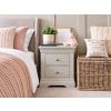 Toulouse Grey Painted 2 Drawer Large Assembled Bedside Table - £40 OFF FLASH SALE - 3 Toulouse Grey Painted 2 Drawer Large Assembled Bedside Table - £40 OFF FLASH SALE - 3