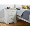 Toulouse Grey Painted 2 Drawer Large Assembled Bedside Table - £40 OFF FLASH SALE - 5 Toulouse Grey Painted 2 Drawer Large Assembled Bedside Table - £40 OFF FLASH SALE - 5