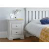 Toulouse Grey Painted 2 Drawer Large Assembled Bedside Table - £40 OFF FLASH SALE - 13 Toulouse Grey Painted 2 Drawer Large Assembled Bedside Table - £40 OFF FLASH SALE - 13