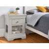 Toulouse Grey Painted 1 Drawer Bedside Table with Shelf - £40 Off Autumn Sale - 8 Toulouse Grey Painted 1 Drawer Bedside Table with Shelf - £40 Off Autumn Sale - 8
