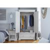 Toulouse Grey Painted Double Wardrobe with Drawer - 20% Off Discount Code FLASH - 5 Toulouse Grey Painted Double Wardrobe with Drawer - 20% Off Discount Code FLASH - 5