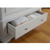 Toulouse Grey Painted Double Wardrobe with Drawer - 20% Off Discount Code FLASH - 12 Toulouse Grey Painted Double Wardrobe with Drawer - 20% Off Discount Code FLASH - 12
