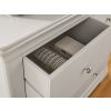 Toulouse Grey Painted "Grande" Extra Large 2 Over 2 Chest of Drawers - £150 Off Autumn Sale - 10