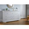 Toulouse Grey Painted Extra Large Grande 3 Over 4 Chest of Drawers - 20% Off Discount Code FLASH - 3