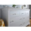 Toulouse Grey Painted Extra Large Grande 3 Over 4 Chest of Drawers - 20% Off Discount Code FLASH - 5