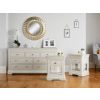 Bedroom Set, Toulouse Grey Large 3 over 4 Drawers and pair of 1 Drawer Bedside Tables - SUMMER SALE - 2 Bedroom Set, Toulouse Grey Large 3 over 4 Drawers and pair of 1 Drawer Bedside Tables - SUMMER SALE - 2