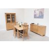 Lichfield 80cm Extending 160cm Square Flip Top Dining Table - 20% Off Discount Code FLASH - 19