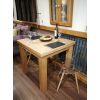 Lichfield 80cm Extending 160cm Square Flip Top Dining Table - 20% Off Discount Code FLASH - 7