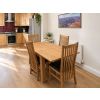 Lichfield 80cm Extending 160cm Square Flip Top Dining Table - £40 OFF AUTUMN SALE - 3