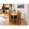 Lichfield 80cm Extending 160cm Square Flip Top Dining Table - £40 OFF AUTUMN SALE - 4