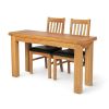 Lichfield 140cm x 45cm Flip Top Oak Dining Console Table - 20% Off Discount Code FLASH - 7
