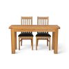 Lichfield 140cm x 45cm Flip Top Oak Dining Console Table - 20% Off Discount Code FLASH - 8