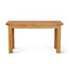 Lichfield 140cm x 45cm Flip Top Oak Dining Console Table - 20% Off Discount Code FLASH - 5