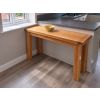 Lichfield 140cm x 45cm Flip Top Oak Dining Console Table - 20% Off Discount Code FLASH - 2