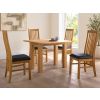 Lichfield 100cm x 50cm Flip Top Square Oak Dining Table - AUTUMN SALE - 11 Lichfield 100cm x 50cm Flip Top Square Oak Dining Table - AUTUMN SALE - 11