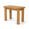 Lichfield 100cm x 50cm Flip Top Square Oak Dining Table - AUTUMN SALE - 7 Lichfield 100cm x 50cm Flip Top Square Oak Dining Table - AUTUMN SALE - 7