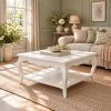 Chamonix 90cm Square White Painted Coffee Table - Fully Assembled - 10% OFF AUTUMN SALE - 5 Chamonix 90cm Square White Painted Coffee Table - Fully Assembled - 10% OFF AUTUMN SALE - 5