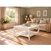 Chamonix 90cm Square White Painted Coffee Table - Fully Assembled - 10% OFF AUTUMN SALE - 2 Chamonix 90cm Square White Painted Coffee Table - Fully Assembled - 10% OFF AUTUMN SALE - 2