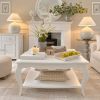 Chamonix 90cm Square White Painted Coffee Table - Fully Assembled - 10% OFF AUTUMN SALE - 4 Chamonix 90cm Square White Painted Coffee Table - Fully Assembled - 10% OFF AUTUMN SALE - 4