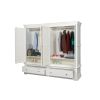 Toulouse White Painted 4 Door Double Hanging Quad Extra Large Wardrobe - 20% Off Discount Code FLASH - 2 Toulouse White Painted 4 Door Double Hanging Quad Extra Large Wardrobe - 20% Off Discount Code FLASH - 2