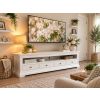 Toulouse White Painted Grande 1.8m Large TV Unit With 4 Drawers - 20% Off Discount Code FLASH - 2 Toulouse White Painted Grande 1.8m Large TV Unit With 4 Drawers - 20% Off Discount Code FLASH - 2