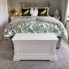 Toulouse White Painted Ottoman Storage Blanket Box - £30 OFF AUTUMN SALE - 3